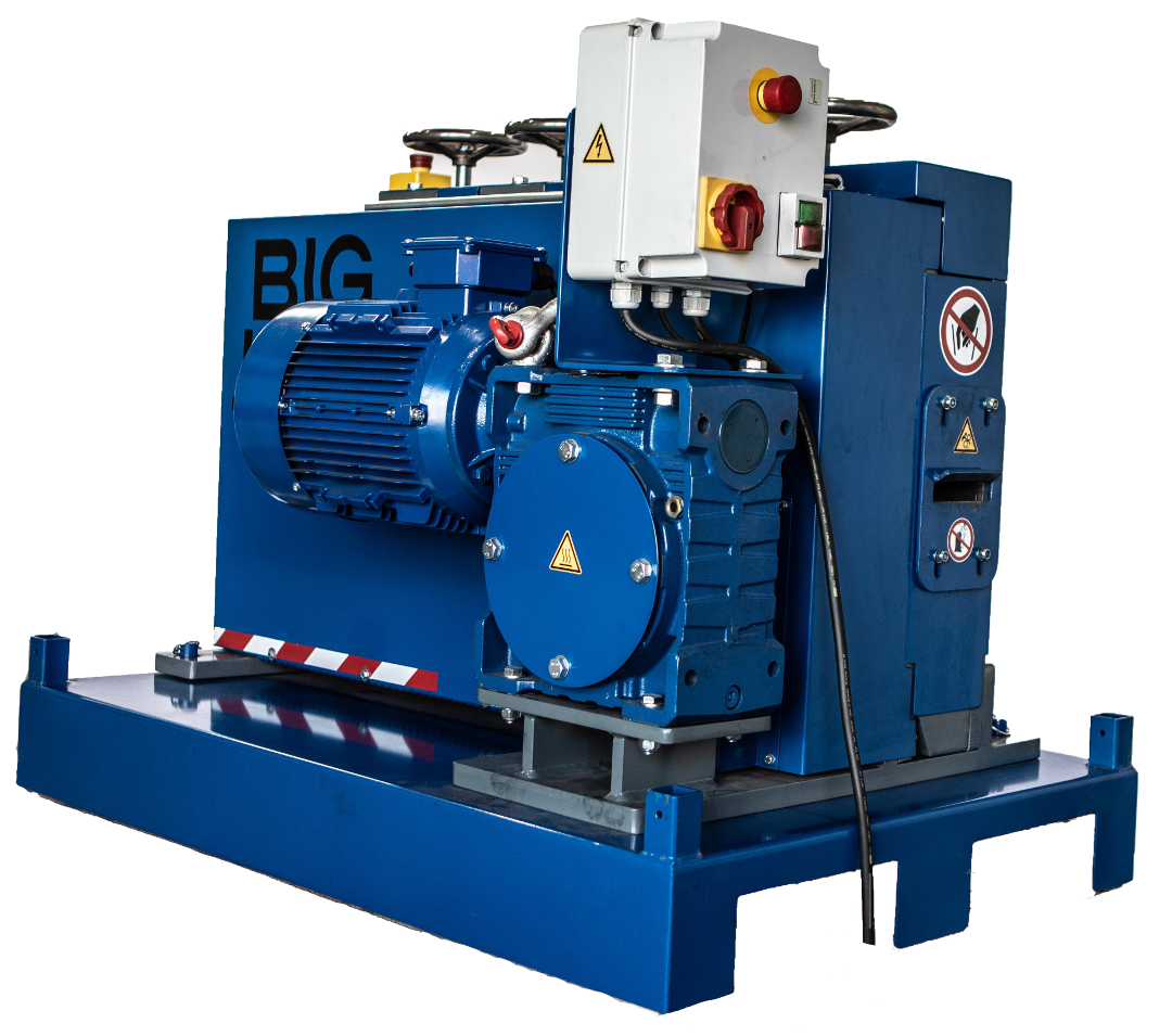Richtmaschine BIG JURIJ für Flachstahl