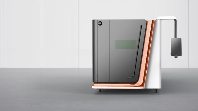 Faserlaser Bodor P3, Vorderansicht