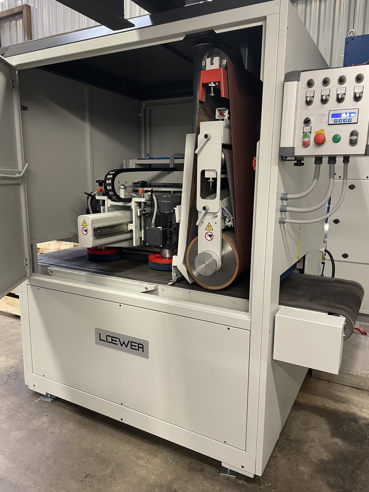 LOEWER BeltMaster 600 in der Werkstatt