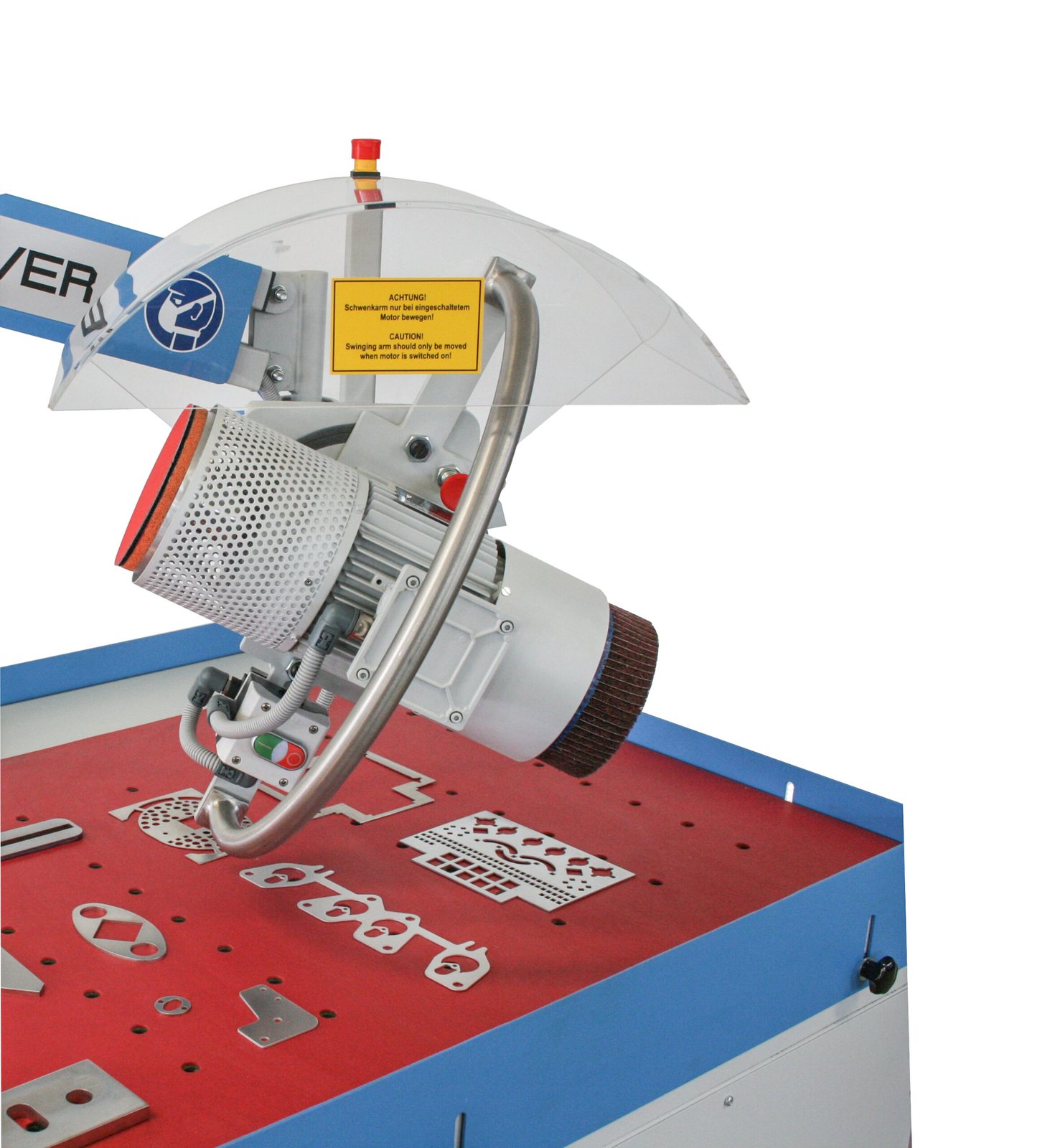 Schwenkkopf des LOEWER SwingGrinder